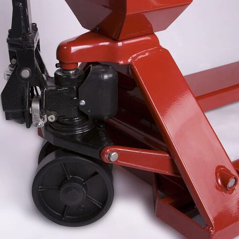 مقياس رافعة منصة نقالة من SellEton SL-5000-PJP مع طابعة مدمجة، مقياس مستودع بسعة 5000 رطل × 1 رطل، رافعة منصة نقالة يدوية شديدة التحمل مع مؤشر من الفولاذ المقاوم للصدأ للشحن والخدمات اللوجستية ومناولة المواد in Kuwait