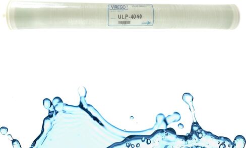 ULP-4040، غشاء 4040 ULP للغشاء التجاري ذو الضغط المنخفض للغاية، 2600 جالون في اليوم، TDS ≥ 2000 جزء في المليون، نسبة رفض الملح 99.3%، للمياه السطحية والمياه الجوفية ومياه الصنبور والمياه البلدية، معتمد من NSF in Kuwait