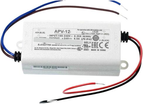 Switching Power Supply APV 5V/12V/24V/36V 8/12/16/25/35W; APV-16-12 12V 1.25A | APV1612 in Kuwait