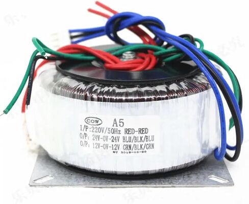 محول رينج بول 18v20v22v24v26v28v30v32v مضخم الطاقة حلقة عزل إمداد الطاقة فاير بول 150 وات (مزدوج 20 فولت مزدوج 12 فولت) in Kuwait