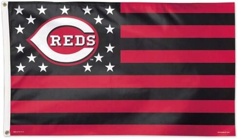 Wincraft MLB Cincinnati Reds 02741115 Deluxe Flag, 3' x 5' in Kuwait