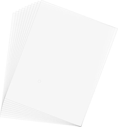 PATIKIL 50 Pcs POF Heat Shrink Wrap Bags, 20 x 16 Inch Transparent Heat Seal Bags Film Shrinkable Wrapping Packaging Pouch for Gift Shoes Jars Homemade DIY Projects in Kuwait