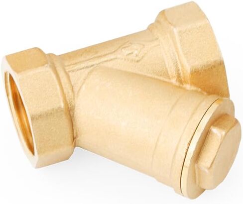 1-1/4 "1-1/2" 2 "أنثى الموضوع النحاس Y نوع صمام مرشح DN32/DN40/DN50 مضمنة شبكة مصفاة تركيب أنابيب موصل للمياه (2") in Kuwait