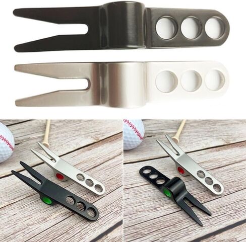 Pitch Repair Fork Tool Durable Golf Ball Groove Cleaner in Kuwait