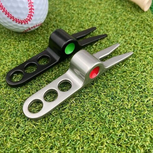Pitch Repair Fork Tool Durable Golf Ball Groove Cleaner in Kuwait