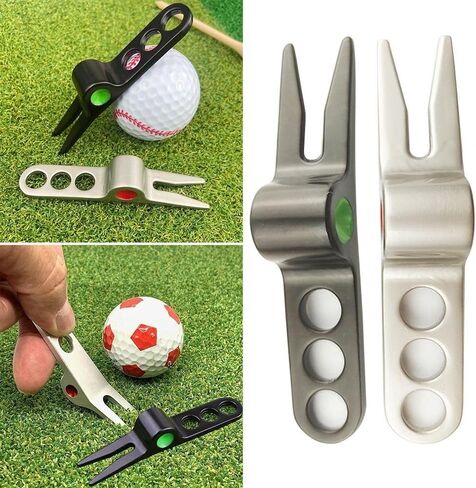 Pitch Repair Fork Tool Durable Golf Ball Groove Cleaner in Kuwait