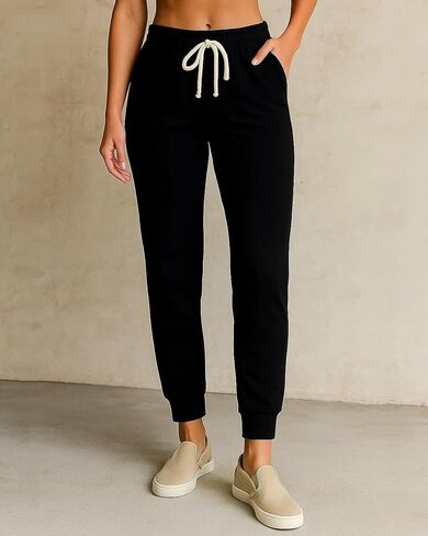 Women Joggers Sweatpants with Pockets Lounge Fashion Pants in Kuwait