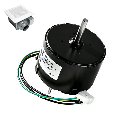 استبدال محرك مروحة المكثف لـ Fasco D1160 7163-5235 7163-2593 7163-9676، إطار 3.3 بوصة 1/100 HP 1550 RPM 115V 0.6A، مناسب لمحرك مروحة تهوية الحمام Broan Nutone 655 661 663 763 665N in Kuwait