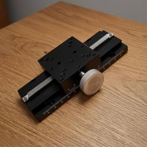 axis Linear Stage Perforated Plate Manual Linear Stage Stable Movement Precision Equipment for Lab Setting, LWX60-L250 in Saudi Arabia