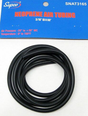SNAT3165 Genuine OEM Supco Neoprene Air Tubing 3/16 - 5Ft in Kuwait