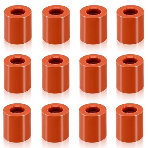 Silicone Leveling Column for 3D Printer,Heat Bed Leveling Parts Leveling Spring Replacement with High Temperature Resistance Stable Solid Printer Accessories (12 Pack) in Kuwait