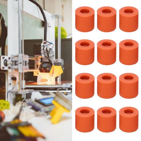 Silicone Leveling Column for 3D Printer,Heat Bed Leveling Parts Leveling Spring Replacement with High Temperature Resistance Stable Solid Printer Accessories (12 Pack) in Kuwait