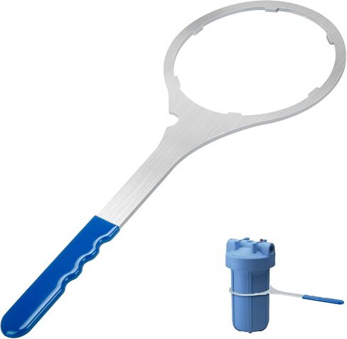 SPBW-5 Water Filter Wrench, 5.93" Heavy Duty Metal Housing Tool for SW-3 | whole house filter housing wrench,big blue filter wrench,water filter removal tool,canister filter wrench in Kuwait