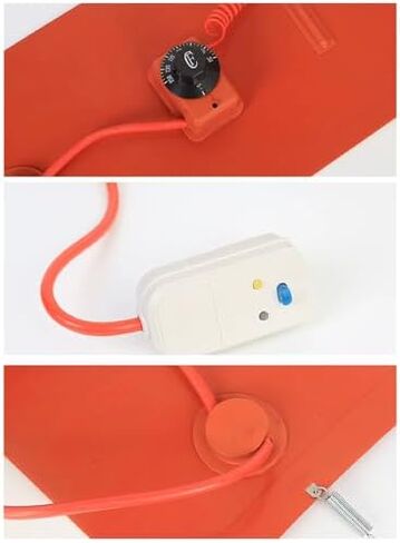 Efficient Sile Gas Bottle Heater 5kg 10kg 15kg 50kg - Metal Heating Band Pad for LPG Propane Tank Cylinder, Rapid Heating 30-100°C, Ideal for Outdoor Use in Kuwait