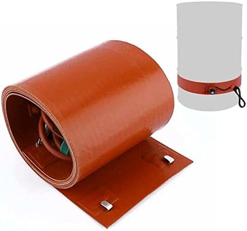 Adjustable Silicone Drum Heater Pad - Ideal for Heating Honey, Oil, and Metal Buckets – Efficient Heating Solution for Home Brewing and Cooking in Kuwait