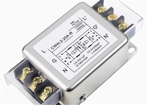 CW4L2-20A-R مضاد للتدخل AC 220V مرشح الطاقة EMI لتنقية الدائرة CW4L2 in Kuwait