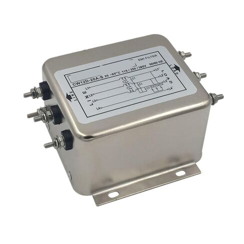 مرشح الطاقة CW12D 20A 30A 40A S ثلاث مراحل ثلاثة أسلاك 380 فولت (CW12D-40A-S) in Kuwait