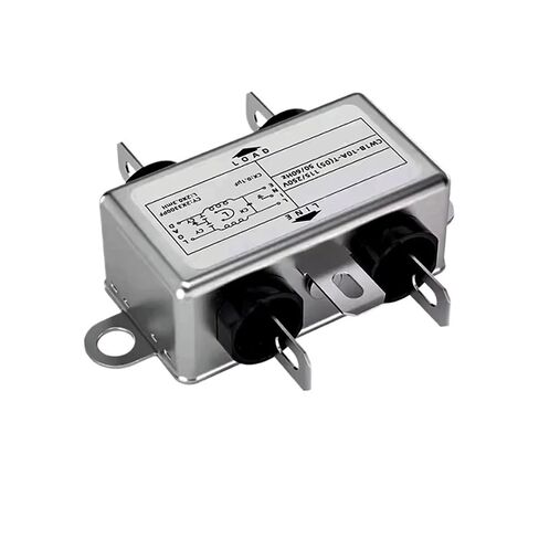 مرشح طاقة أحادي الطور CW4L2-S(005)3A إلى 40A نوع طرفي 220 فولت تيار متردد EMI مزود طاقة مضاد للتداخل جهاز تنقية توافقي (CW1B-10A-T(05)) in Kuwait