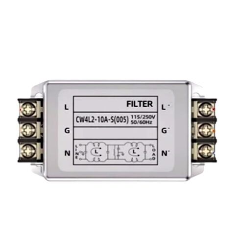 مرشح طاقة أحادي الطور CW4L2-S(005)3A إلى 40A نوع طرفي 220 فولت تيار متردد EMI مزود طاقة مضاد للتداخل منقي توافقي CW4L2(CW4L2-6A-S(005)، نوع طرفي) in Kuwait