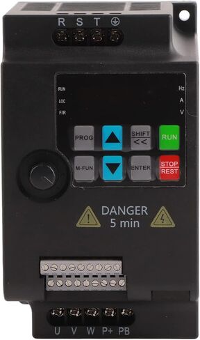 Inverter VFD, SKI780 2.2kw 380V 3 Phase Input & Output Mini Universal Motor VFD Inverter Inverter Universal Motor Controller VFD Speed Controller AC380V 50 / 60Hz, 9.6 in Kuwait