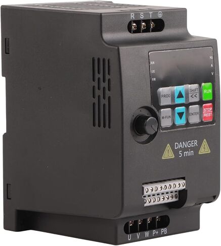 Inverter VFD, SKI780 2.2kw 380V 3 Phase Input & Output Mini Universal Motor VFD Inverter Inverter Universal Motor Controller VFD Speed Controller AC380V 50 / 60Hz, 9.6 in Kuwait