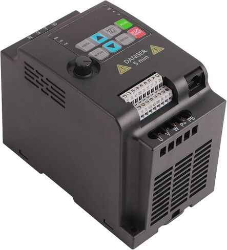 Inverter VFD, SKI780 2.2kw 380V 3 Phase Input & Output Mini Universal Motor VFD Inverter Inverter Universal Motor Controller VFD Speed Controller AC380V 50 / 60Hz, 9.6 in Kuwait