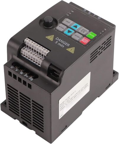 Inverter VFD, SKI780 2.2kw 380V 3 Phase Input & Output Mini Universal Motor VFD Inverter Inverter Universal Motor Controller VFD Speed Controller AC380V 50 / 60Hz, 9.6 in Kuwait