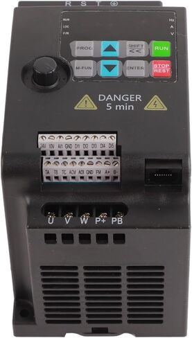 Inverter VFD, SKI780 2.2kw 380V 3 Phase Input & Output Mini Universal Motor VFD Inverter Inverter Universal Motor Controller VFD Speed Controller AC380V 50 / 60Hz, 9.6 in Kuwait