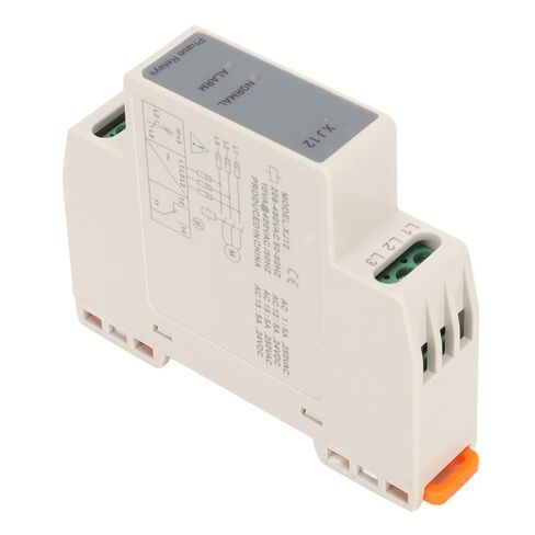 FTVOGUE Motor 3 Phase Sequence Relay، مادة PC، جهد تشغيل مستقر 208-480 Vac، مثالي للبيئات الصناعية والمصاعد in Kuwait