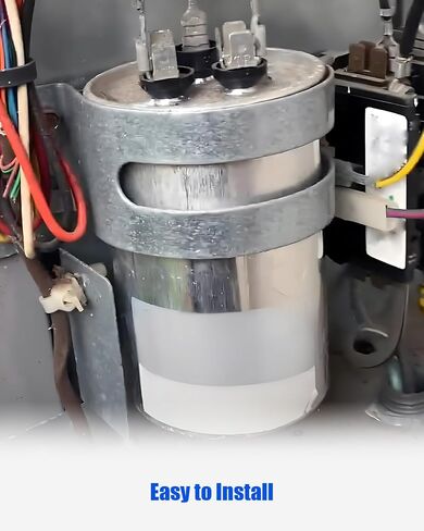 27L322 مكثف دائري 80μF MFD 370/440 VAC 50/60 هرتز، استبدل CPT01074 C480R in Kuwait