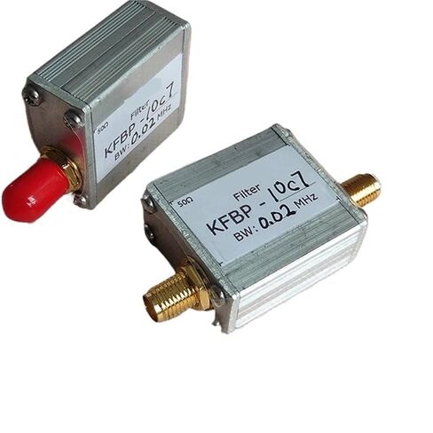 KFBP-10C7 / KFBP-10.7 10.7MHz coaxial bandpass Crystal Filter, SMA Interface, IF Filter, Bandwidth 10kHz in Kuwait