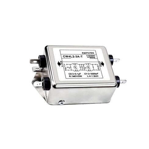 Single-Phase Two-Stage 220V Power Supply Filter Anti-Interference CW4L2 3A/6A/10A-T/S 30A-SR Rail Type 20A Bipolar Filter(Welded fin Tube,6A) in Kuwait