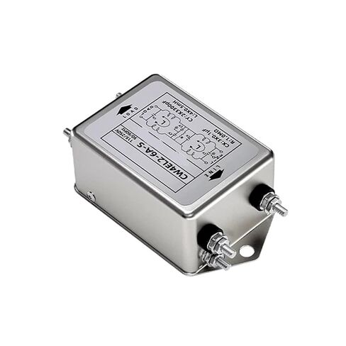 Single-Phase Two-Stage 220V Power Supply Filter Anti-Interference CW4L2 3A/6A/10A-T/S 30A-SR Rail Type 20A Bipolar Filter(Welded fin Tube,6A) in Kuwait