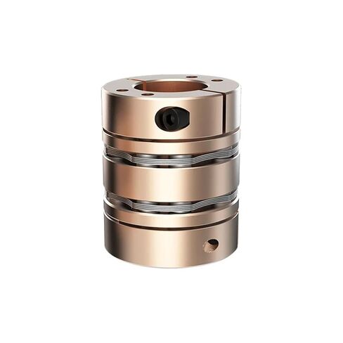 Motor Diaphragm Couplings D40L50 Double Disc Clamp Type Flexible Shaft Coupler 1Pcs(11X11) in Kuwait