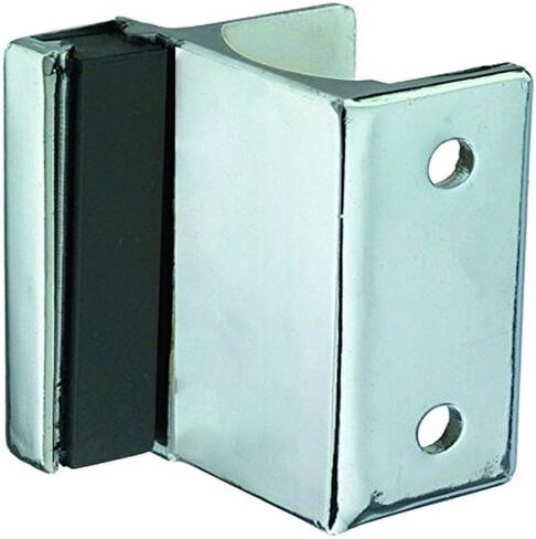 Harris Hardware TP5410 Strike & Keeper Die Cast Zamac Bracket for 1-1/4" Thick Pilasters, Chrome Plated in Kuwait