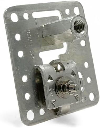Aluminum Stamped Adhesive Base with Tabbed Swivel Head 1/2" Lightning Protection in Kuwait