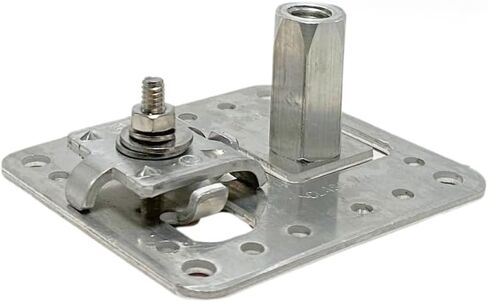 Aluminum Stamped Adhesive Base with Tabbed Swivel Head 1/2" Lightning Protection in Kuwait