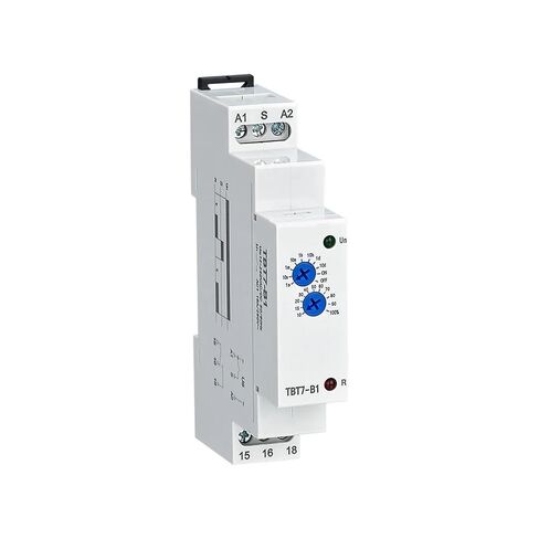 Best on delay time delay Relay Voltage Relay 12v-240AC/DC Ten Groups of time Setting Range 0.1s-10 Days(Red Knob,TBT7-B2-100-120VAC) in Kuwait