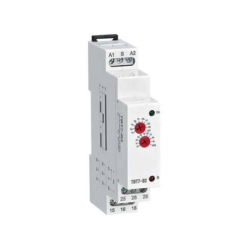 Best on delay time delay Relay Voltage Relay 12v-240AC/DC Ten Groups of time Setting Range 0.1s-10 Days(Red Knob,TBT7-B2-100-120VAC) in Kuwait