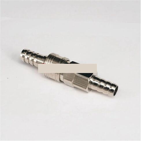 12mm Hose Barbs Brass Nickel Plated Fuel Line Gas Hose Quick Disconnect Coupler Marine Pipe Fitting Boat in Saudi Arabia