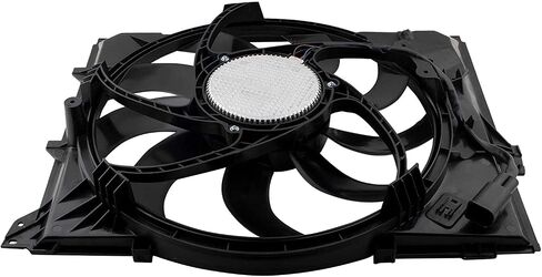 Radiator Cooling Fan Assembly Fit for BMW 128i 325i 328i Base Coupe Sedan Wagon Luxury Modern Sport 330i xDrive Replace# ‎17427562080 17427522055 BM3117101 in Kuwait