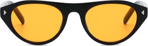 Cat Eye Sunglasses for Women Men Small Retro Oval Vintage UV400 Protection Trendy Shades in Kuwait