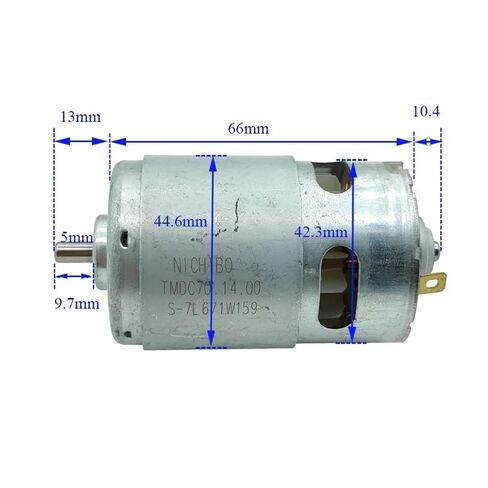775 Electronic Starter DC 14V 18V 24V 12700RPM High Speed Power Large Torque Drill Garden Tools Screwdriver Engine in Saudi Arabia