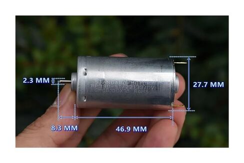 RP390-ST/22133 DC 12V 18V 24V 13800RPM High Speed Large Torque 28mm Electronic Starter DIY in Saudi Arabia