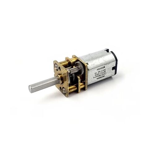 1PC N20 Full Metal Gearbox Gear Reduction Electronic Starter DC 5V 158RPM Slow Speed D-Shaft for Robot Electronic Lock in Saudi Arabia