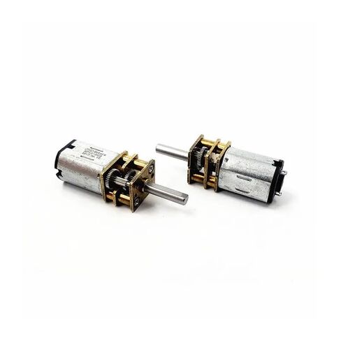1PC N20 Full Metal Gearbox Gear Reduction Electronic Starter DC 5V 158RPM Slow Speed D-Shaft for Robot Electronic Lock in Saudi Arabia