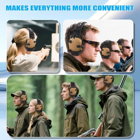 Wireless Bluetooth Adapter for Walker's Razor Earmuffs, 5.1 Bluetooth Receiver with TypeC Port, Rechargeable Bluetooth Accessories Compatible with Walker's Shooting Headphones in Kuwait