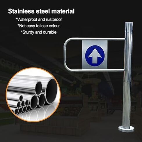 Entrance Swing Gate, Automatic Closure Safety Gate for Supermarkets, Warehouses, Libraries, and Retail Environments in Kuwait