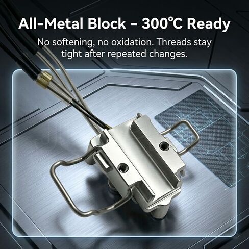 لمجموعة التدفئة Anycubic Kobra X/Kobra 4 Hotend - تسخين سريع، استبدال سهل للتوصيل والتشغيل مع خرطوشة سخان وثرمستور، تجميع Hotend fpr Kobra X 3D تدعم الطباعة عالية السرعة in Kuwait
