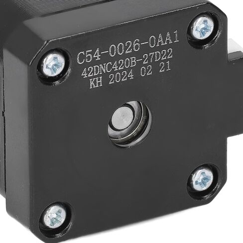 42 Stepper Motor, 2 Phase Carbon Steel Low Noise High Torsion 3D Printer Stepping Motor with Cable Compatible with 3D Printer in Kuwait